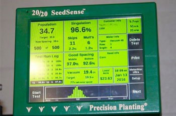 We Then Use This Data to Adjust, Clean, Balance and Repair the Seed Meter to Ensure It's Running …